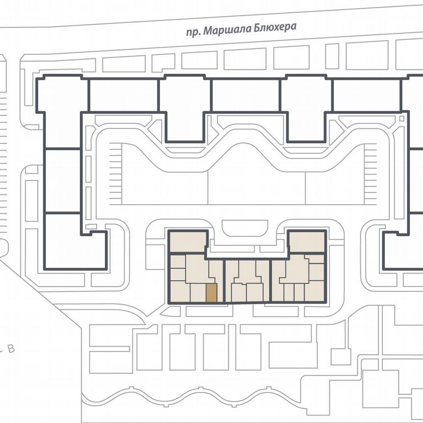 Квартира-студия, 26,8 м², 16/16 эт.