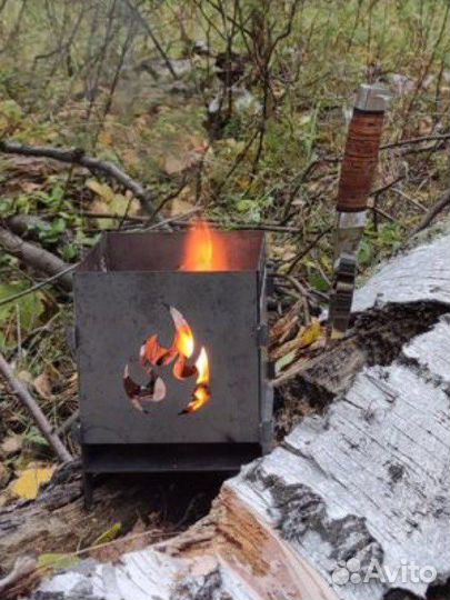 Печь щепочница