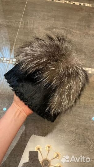 Шапка зимняя меховая женская