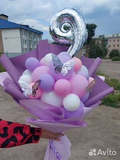 Букеты из воздушных шариков