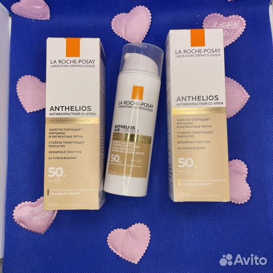 La roche posay anthelios антивозрастной cc-крем