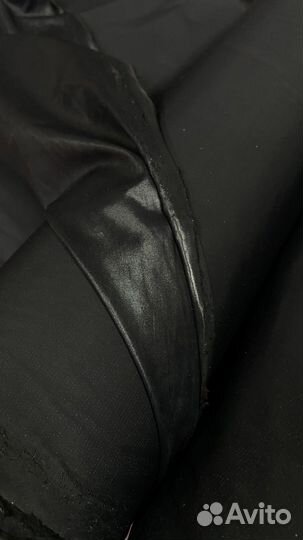 Курточная/плащевая ткань черный цвет Европа