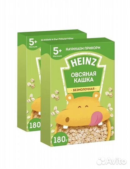 Детское питание каша хайнц