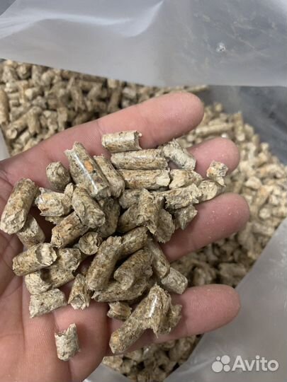 Древесный наполнитель для животных 15 кг