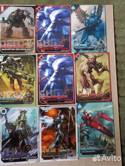 Warhammer 40k Dark Galaxy карточки