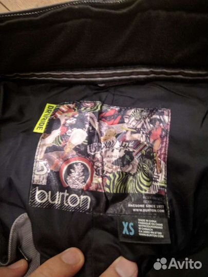 Штаны для сноуборда burton dryride