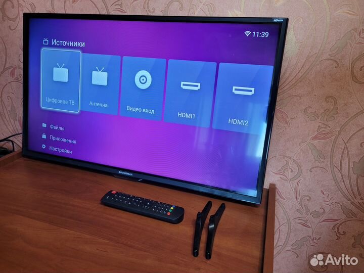 Телевизор soundmax SM-LED32M11S (Android) 32 дюйма
