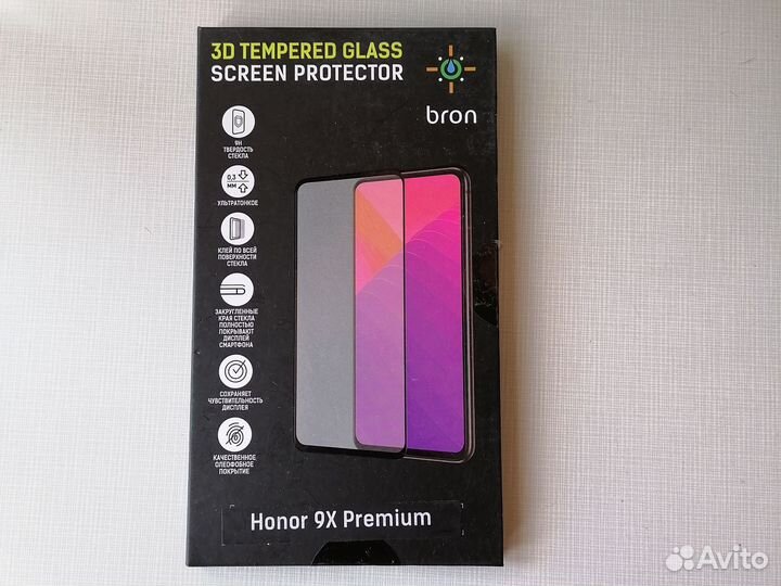 Защитное 3D стекло для Honor 9X