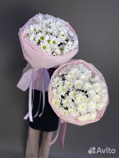 Букет из кустовой хризантемы