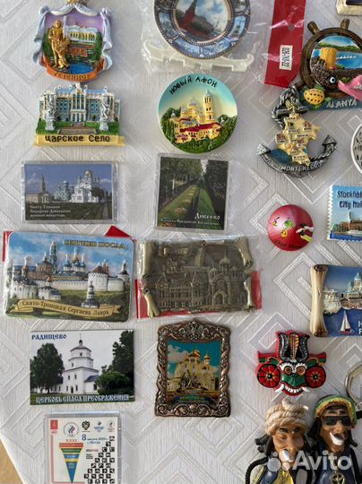 Магниты холодильник Доминикана Берлин Сочи Прага