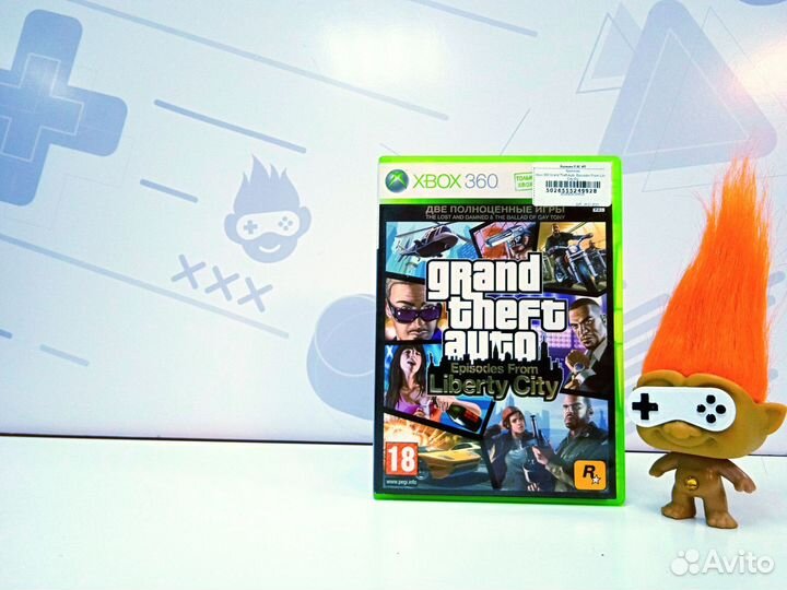Xbox 360 GTA 4 Episodes From Liberty City б/у