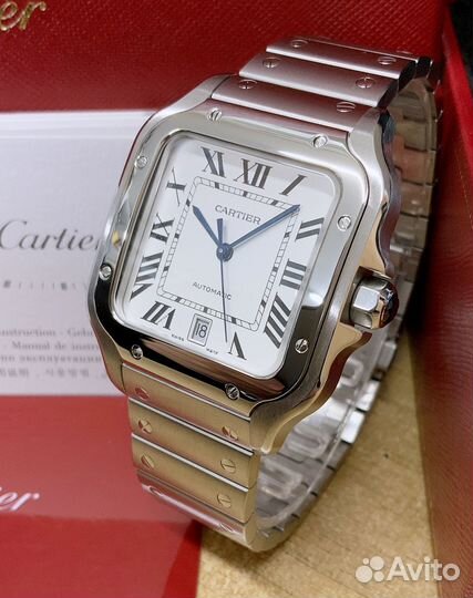 Часы Cartier Santos Large 39.8mm (Новые)