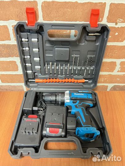 Аккумуляторная дрель шуруповерт makita 18v