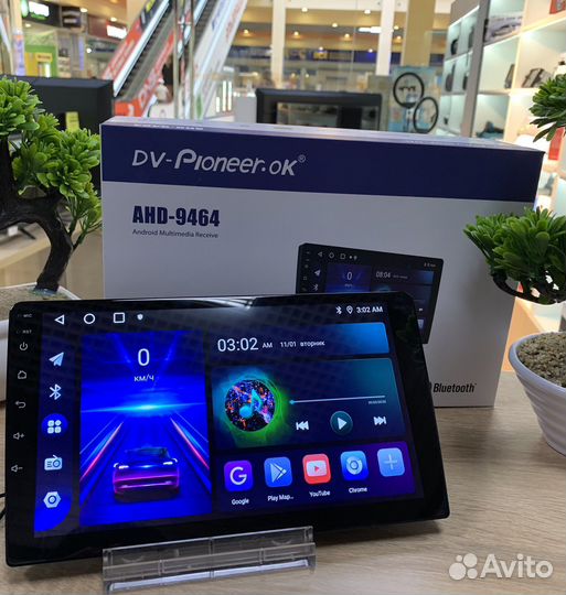 Автомагнитола Pioneer.OK AHD-9464(новая, гарантия)