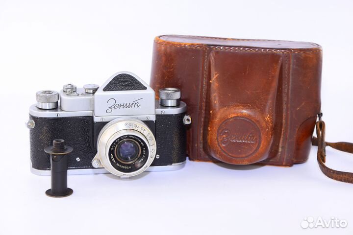 Зенит 1 1955 г.в. Зеркальный фотоаппарат СССР