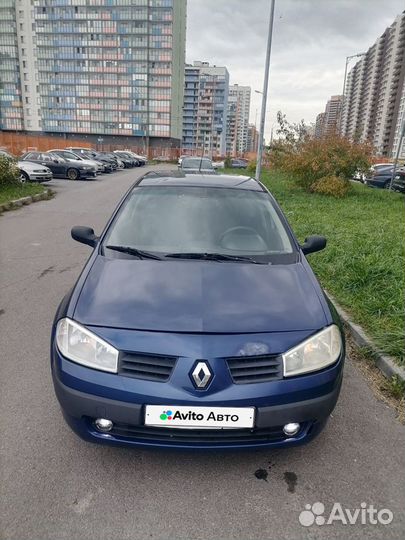 Renault Megane 1.6 AT, 2004, 210 500 км