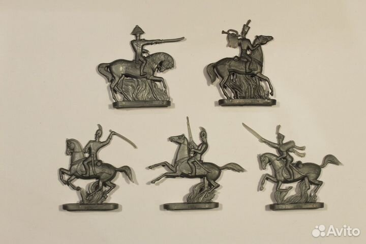 Солдатики СССР. Прогресс, Конники 1812г (Гусары) 1