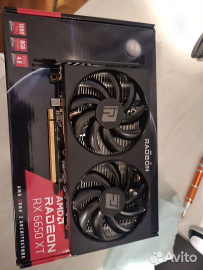 Видеокарта RX 6650xt