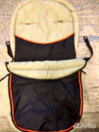 Матрасик+ накидка для коляски