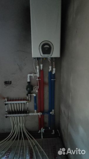 Монтаж отопления и водопровода,бригада сантехников