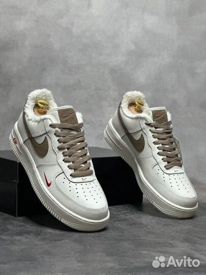 Мужские зимние кроссовки nike air force