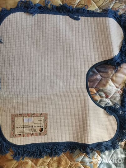 Коврики для ванной и туалета новые 2 шт