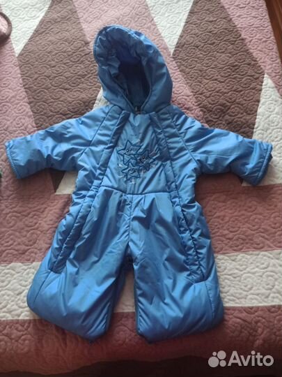 Зимний комбинезон трансформер 74