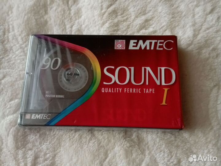 Аудиокассета новая запечатаная Emtec