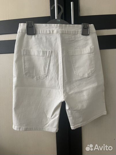 Шорты велосипедки джинсовые р.46-48