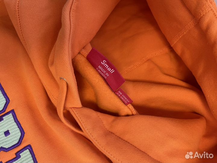 Худи Supreme collegiate Logo 18SS оригинал