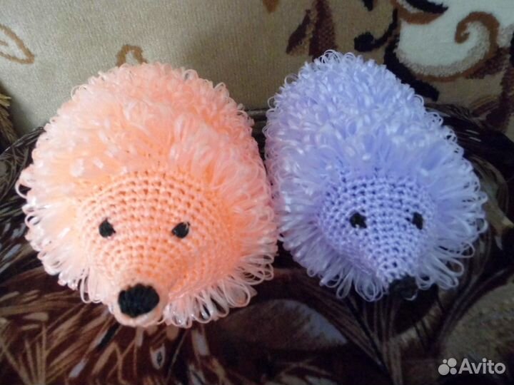 Мочалки ручной вязки