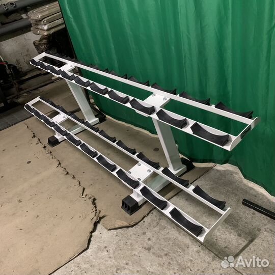 Подставка гантельная 2-х ярусная на 10 пар AV601/8