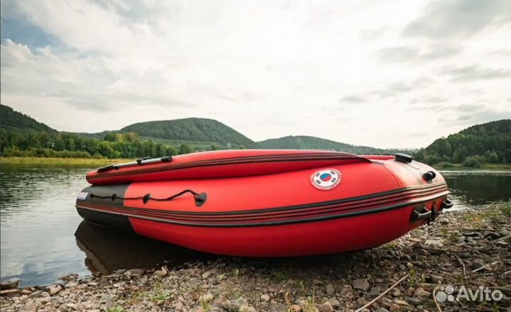 Лодка mishimo river fjet PRO 400 под водомет red