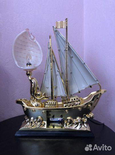 Часы - светильник