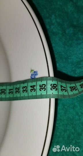 Огромное блюдо, Дулево, 35.5 см