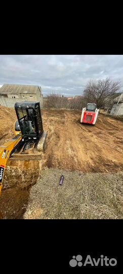 Услуги мини экскаватора