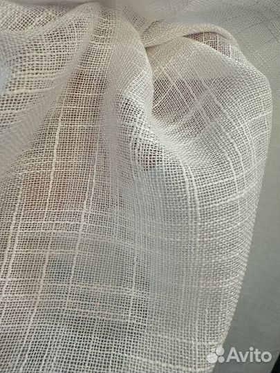 Тюль лен турция