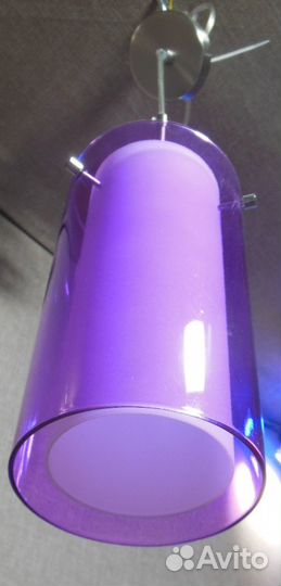 Люстра Подвесная alfa - 16571 1 Bolt фиолетовый