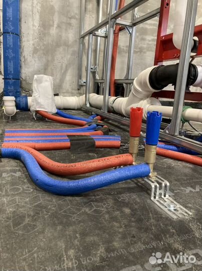 Монтаж отопление, водоснабжение, канализации