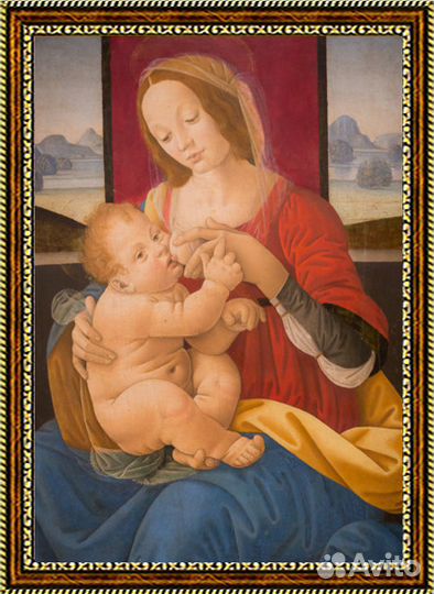 Портреты и репродукции в рамке со стеклом