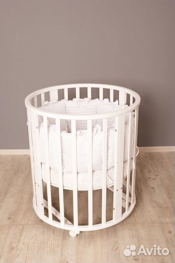 Кровать детская 9 в 1, белый