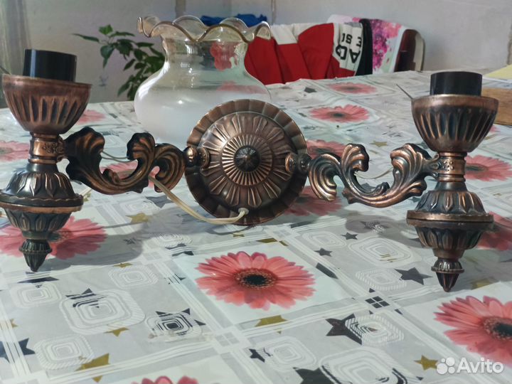 Ночник бронзовый