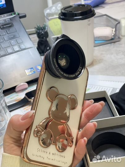 Линза обьектив на телефон для макросъёмки