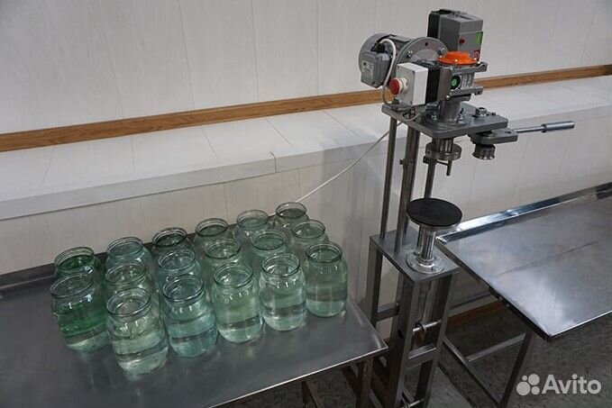 Закаточная машина для стеклянных банок ипкс-127С