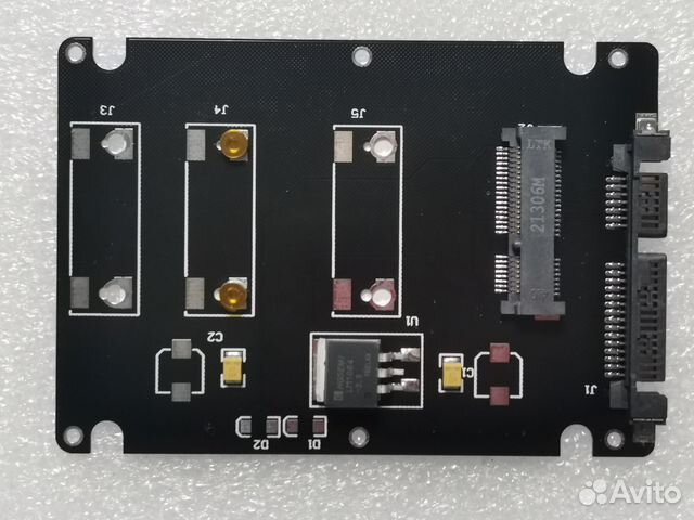 Переходник SSD msata full size на SATA с корпусом