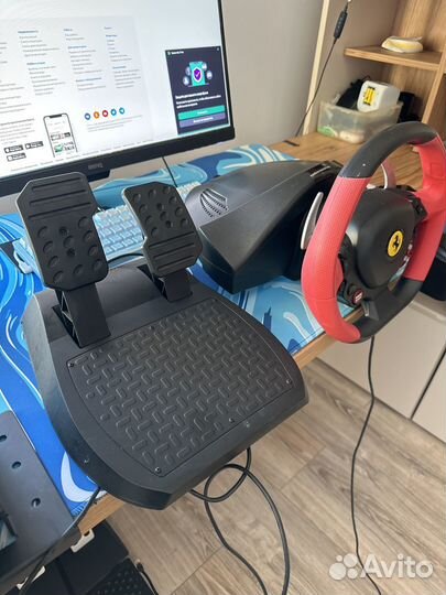 Игровой руль thrustmaster ferrari 458 spider