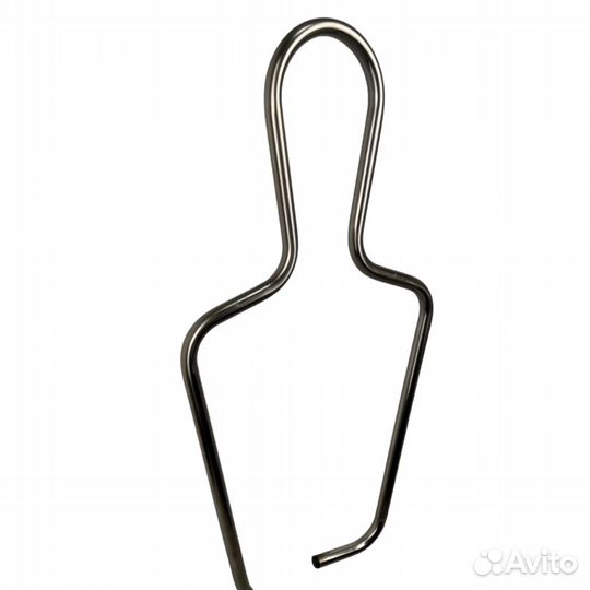 Манекен контурный детский Н1280мм, цвет хром