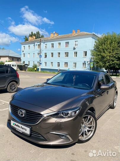 Mazda 6 2.5 AT, 2016, 170 000 км