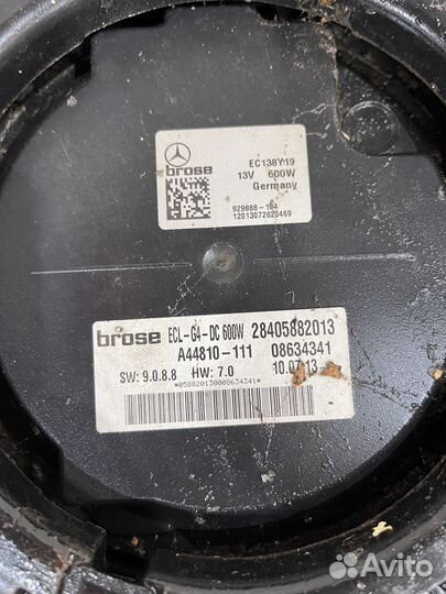 Вентилятор охлаждения радиатора Mercedes