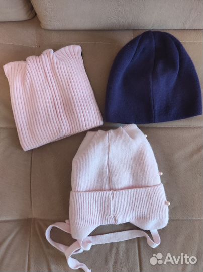 Шапка для девочки 52